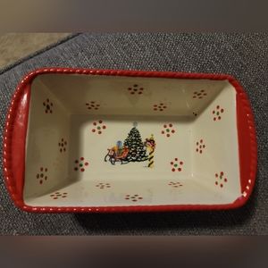 Mini 12oz Temptations by Tara Holiday Loaf Pan without lid